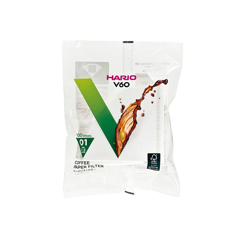 فلاتر القهوة الورقية V60 من هاريو