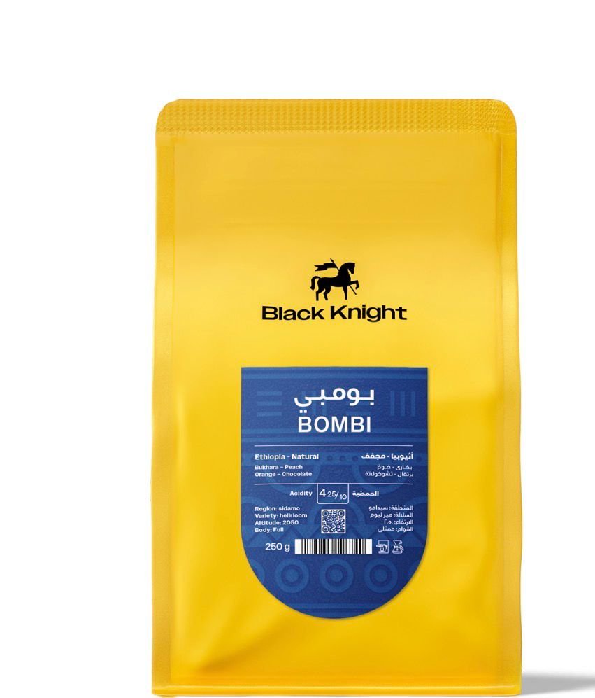 محمصة بلاك نايت-بومبي اثيوبيا 250g